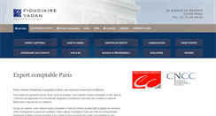 Desktop Screenshot of fiduciaire-yadan.fr